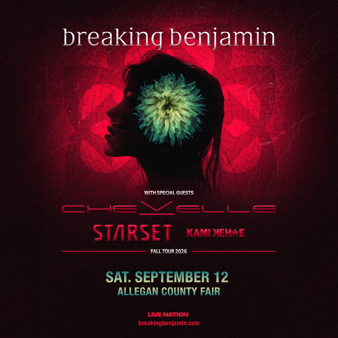 Breaking Benjamin with support from Chevelle, Starset, and Kami Kehoe