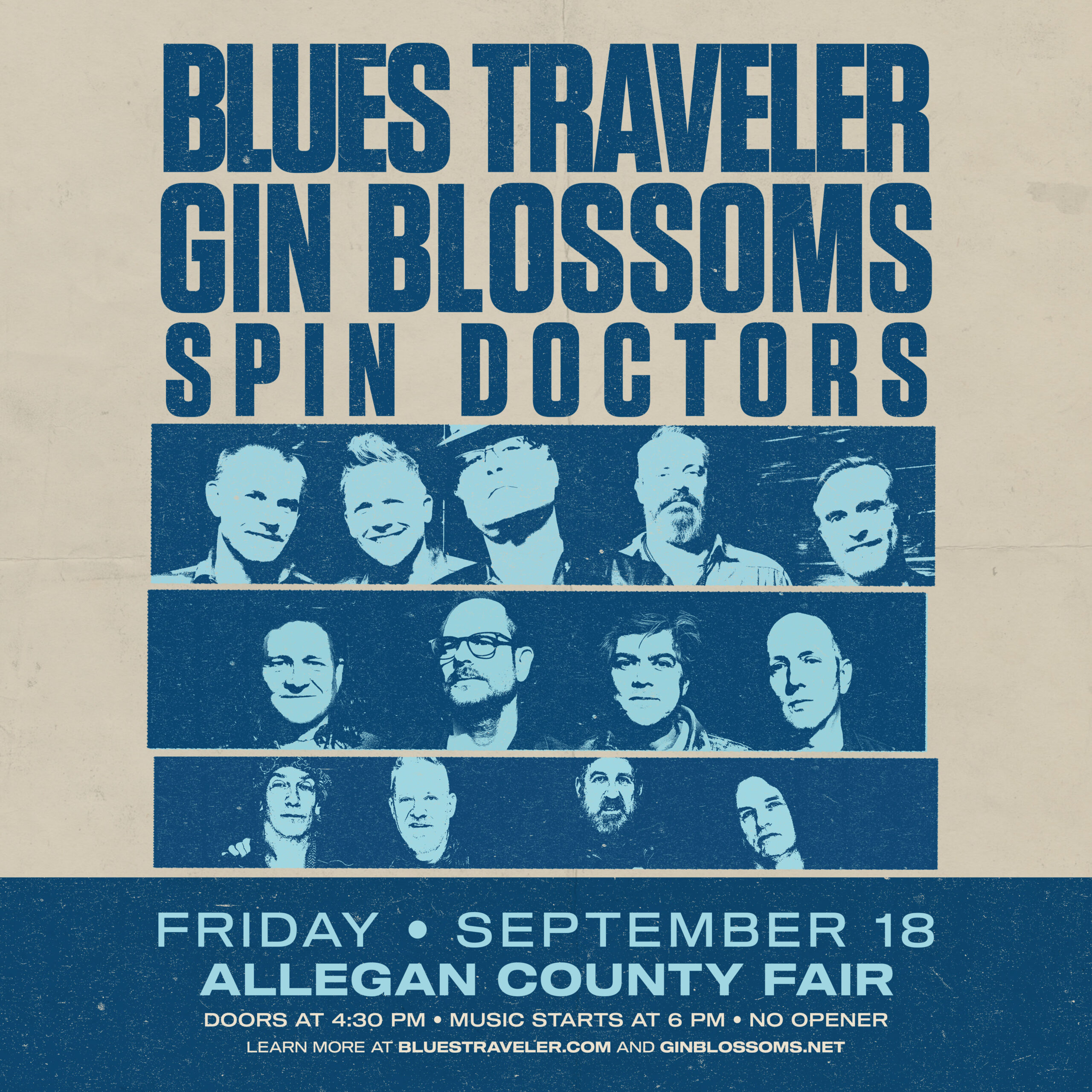 Blues Traveler, Gin Blossoms, and Spin Doctors