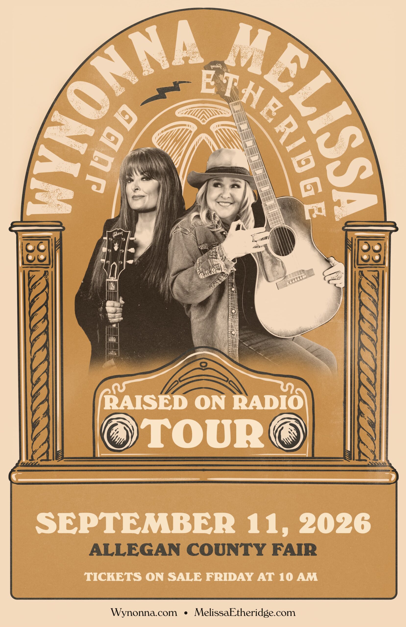 Wynonna Judd and Melissa Etheridge